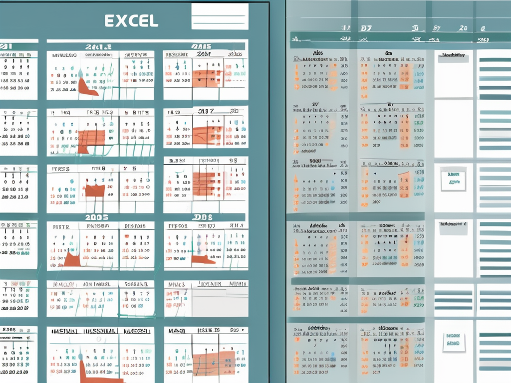 Two calendar pages with different dates highlighted