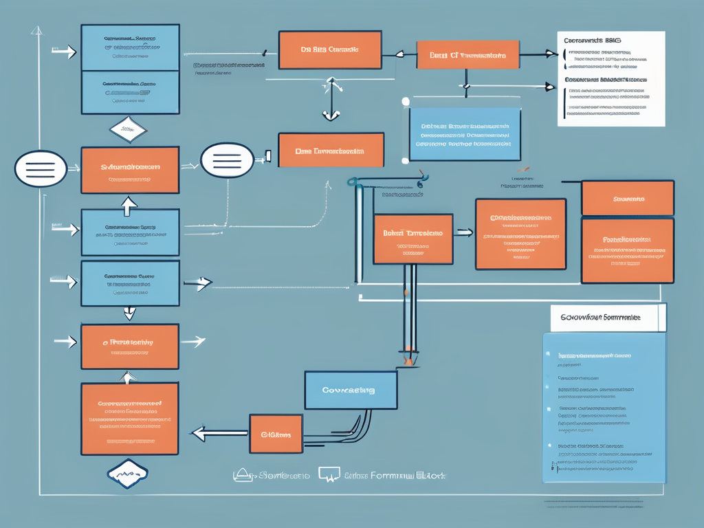 An abstract representation of data transformation