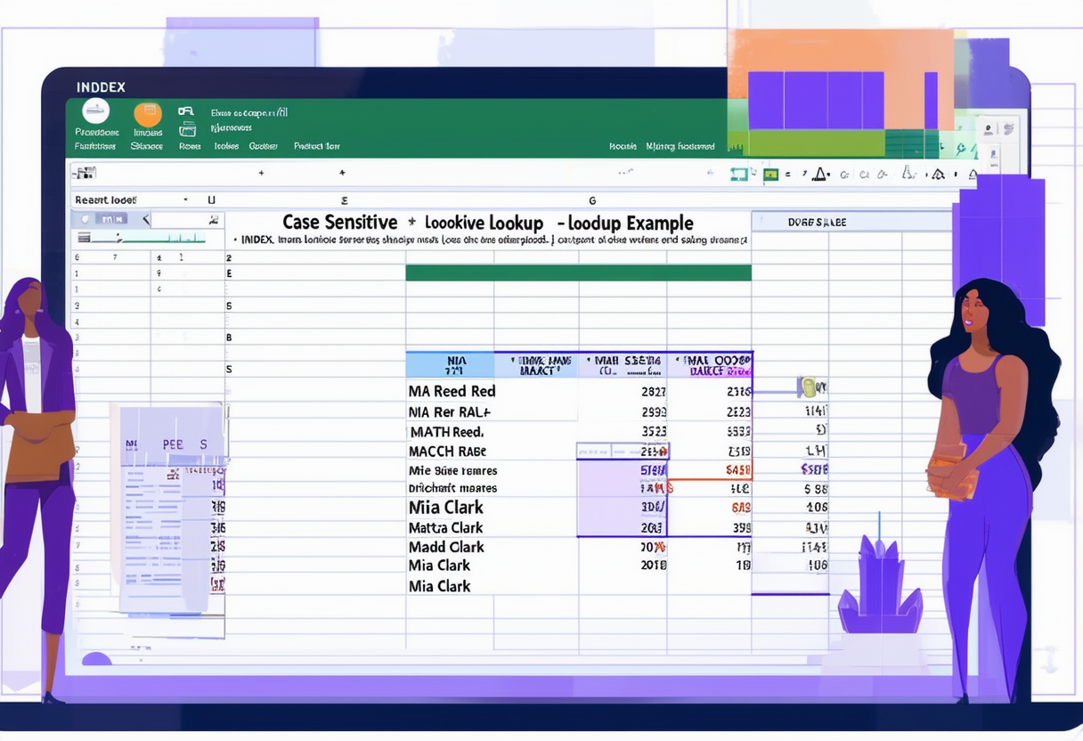 Case-sensitive Lookup in Excel