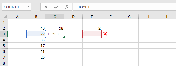 Copying a relative reference Copying a relative reference in Excel