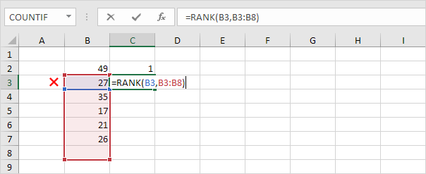 Copying a relative range reference Copying a relative range reference in Excel