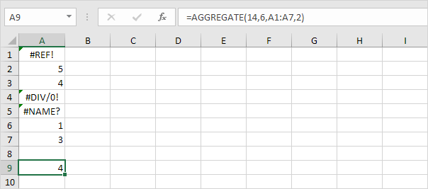Aggregate and Large Function Aggregate and Large Function