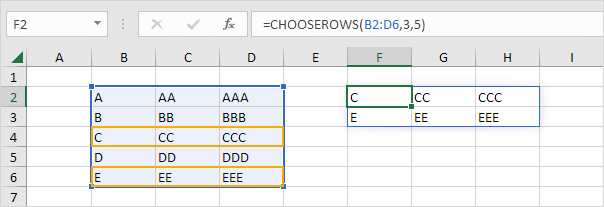 Array Manipulation Functions in Excel - FormulasHQ