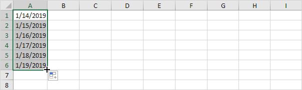 AutoFill Days AutoFill Days