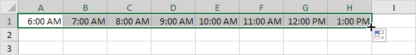 AutoFill Times AutoFill Times