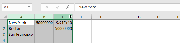 Select Multiple Columns Select Multiple Columns