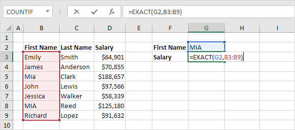 Array Constant Array Constant