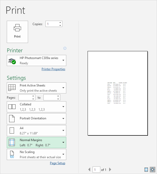 Print Preview Print Preview