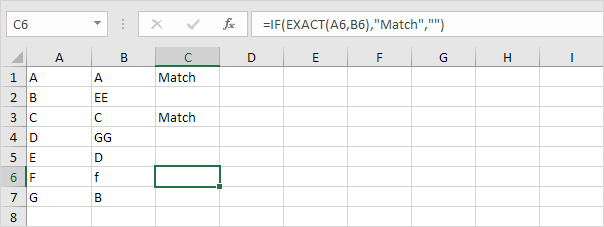 Case-sensitive Comparison Case-sensitive Comparison