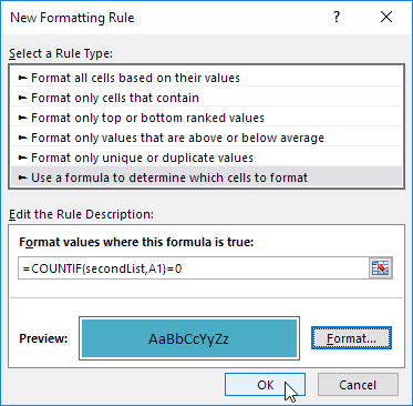 Use a Formula Use a Formula