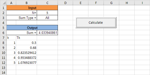 Complex Calculations in Excel VBA Complex Calculations in Excel VBA