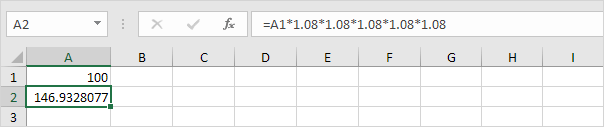 Compound Interest in Excel Compound Interest in Excel