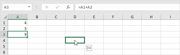 Move a Formula in Excel Move a Formula in Excel