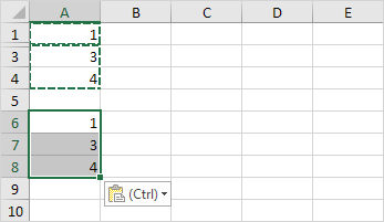 Copy Visible Cells Only in Excel Copy Visible Cells Only in Excel
