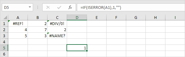 If and IsError Function If and IsError Function