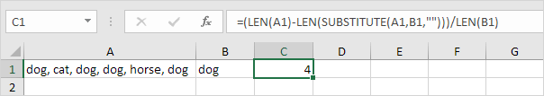 Count How Many Times a Specific Word Occurs in a Cell Count How Many Times a Specific Word Occurs in a Cell