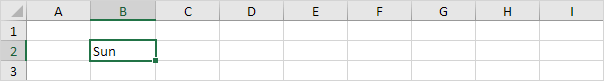 Built-in List Example in Excel Built-in List Example in Excel