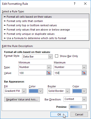 Edit the Rule Description Edit the Rule Description