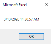 Current Date and Time Current Date and Time
