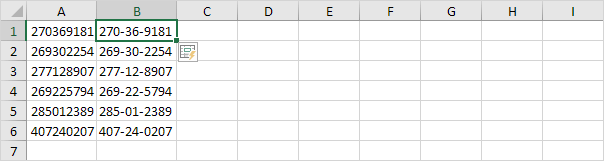 Flash Fill in Excel Flash Fill in Excel