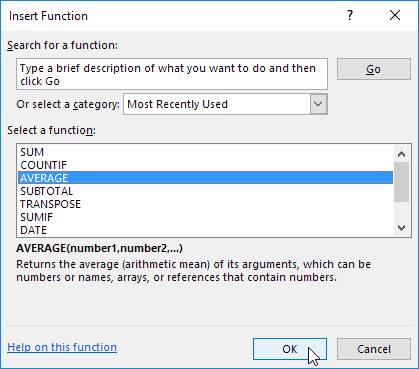 Select a Function Select a Function