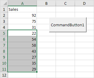 From Cell A5 to Last Entry From Cell A5 to Last Entry