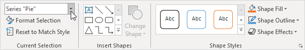 Select Pie Series Select Pie Series