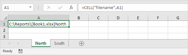 Cell Function in Excel Cell Function in Excel