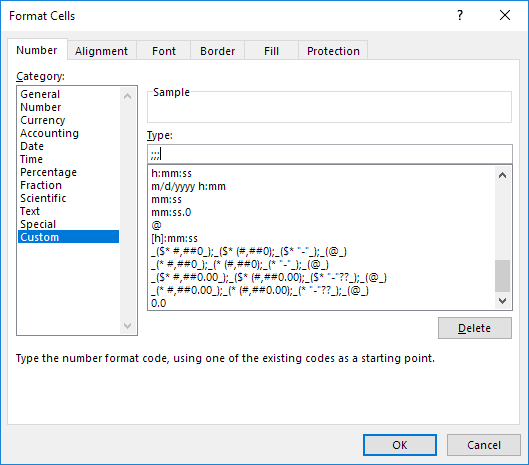 Custom Number Format Custom Number Format