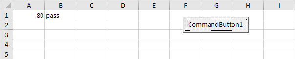 Excel VBA If Then Statement Excel VBA If Then Statement