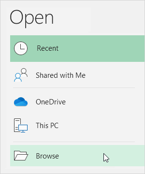 Click Browse Click Browse