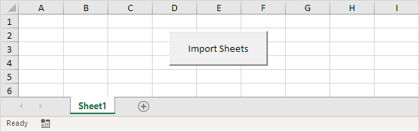 Import Sheets using Excel VBA Import Sheets using Excel VBA