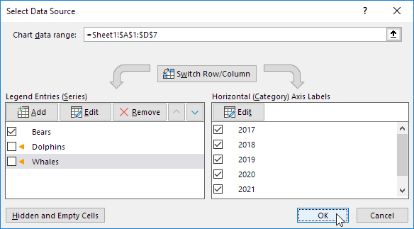 Select Data Source Select Data Source