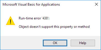 Run-time Error Run-time Error