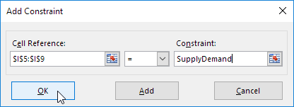 Net Flow Constraint Net Flow Constraint