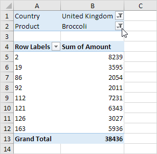 Multiple Report Filter Fields Multiple Report Filter Fields