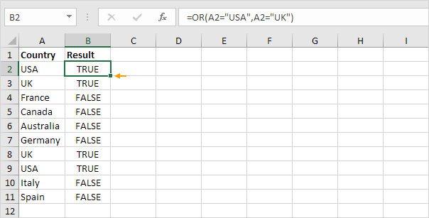 OR function OR function