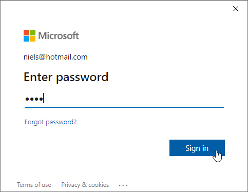 Enter Password Enter Password