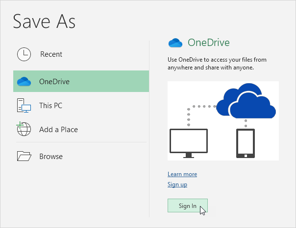 Sign In to OneDrive Sign In to OneDrive