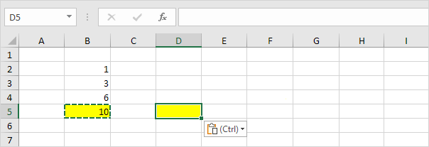 Paste Formatting in Excel Paste Formatting in Excel