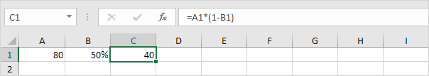 Percentage Decrease Percentage Decrease