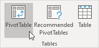 Insert Excel Pivot Table Insert Excel Pivot Table