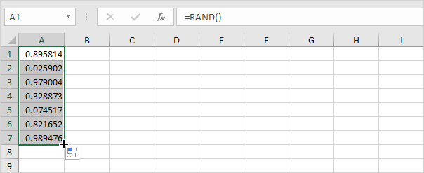 List of Random Numbers List of Random Numbers