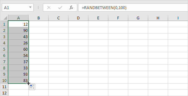 Random Numbers Between 0 and 100 Random Numbers Between 0 and 100