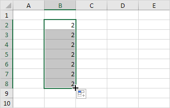Drag Down Result Drag Down Result