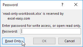 Read-only Message Box Read-only Message Box