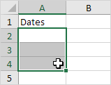 Select the Range in Excel Select the Range in Excel