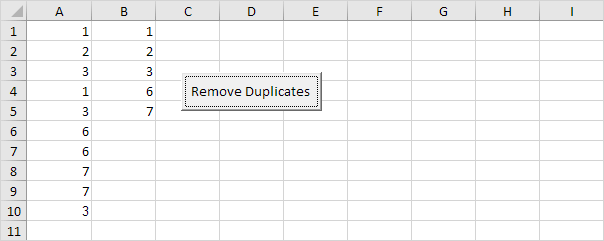 Remove Duplicates Result Remove Duplicates Result