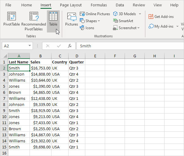 Use the Ribbon Use the Ribbon