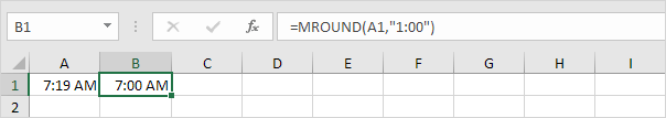 Round Time to Nearest Hour Round Time to Nearest Hour